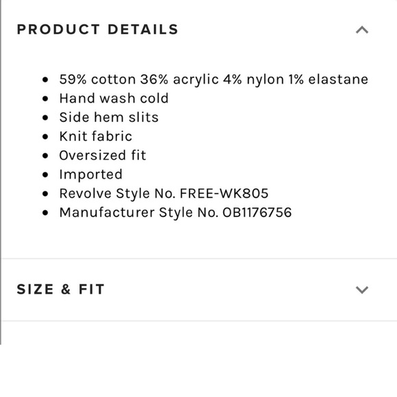 Free People Colorful Striped Crew Neck Sweater women’s size large - Picture 10 of 10